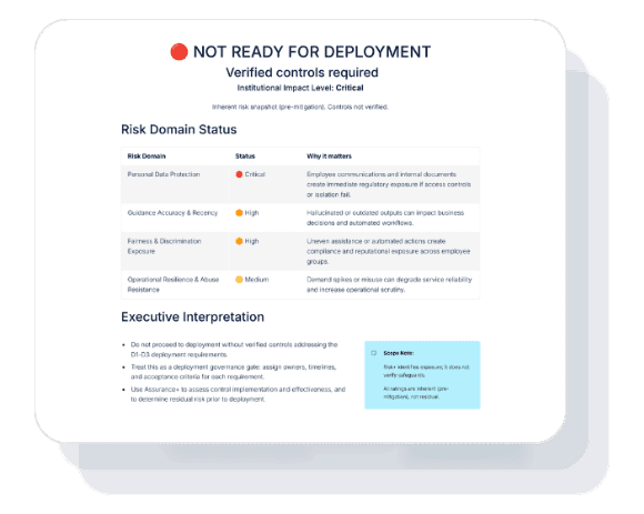 Risk Plus Product Preview